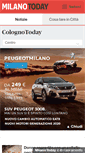 Mobile Screenshot of cologno.milanotoday.it